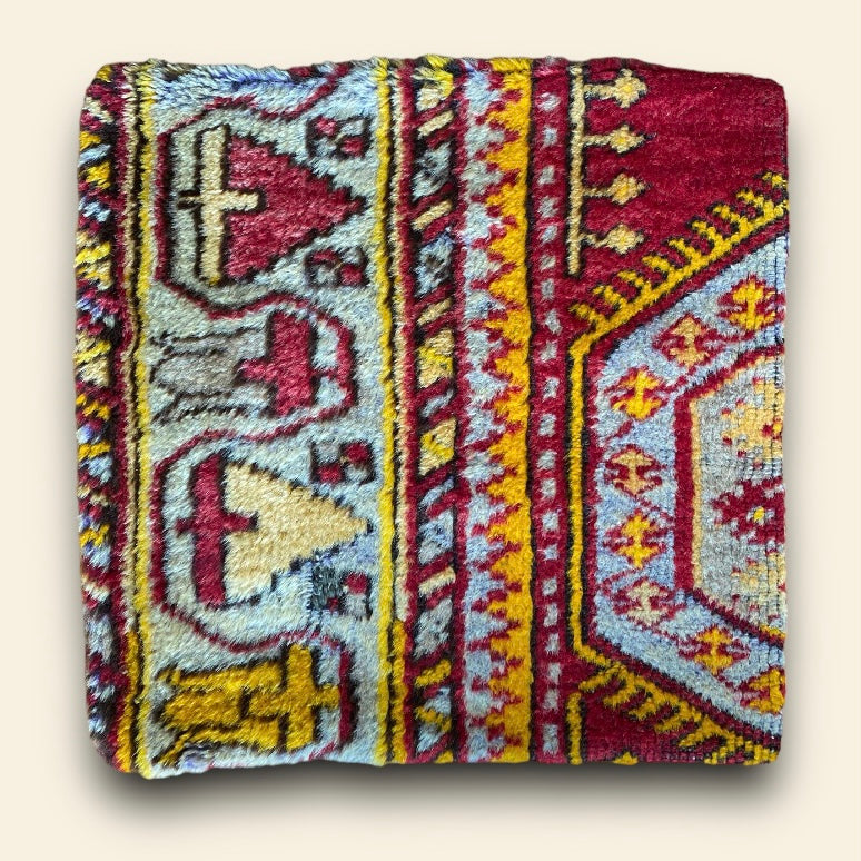 Vintage Turkish Rug Pillow Cover
