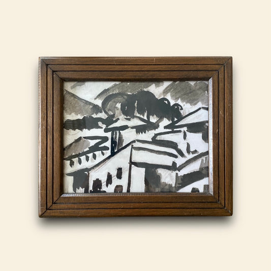 Art Reproduction with Vintage Frame