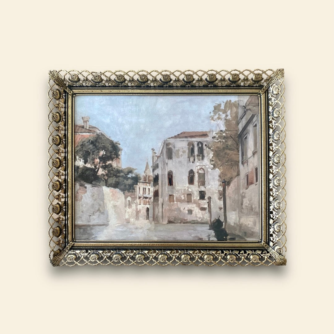 Art Reproduction with Vintage Frame